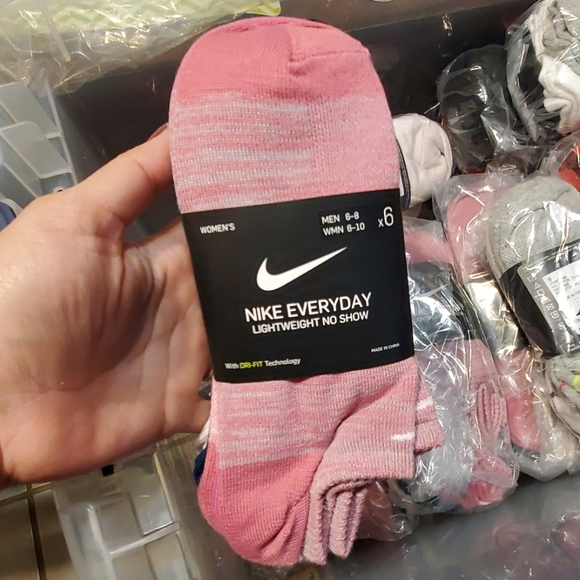 Nike Everyday Women's No Show Socks 6PK - Picture 2 of 4